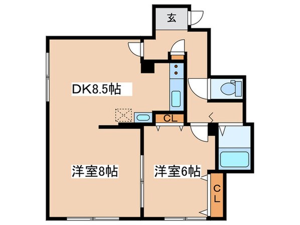 第３晃和ハイツの物件間取画像